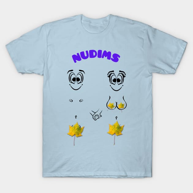 NUDIMS Censored! T-Shirt by NUDIMS